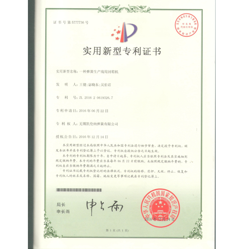 宜興一種彈簧生產(chǎn)線用封箱機(jī)